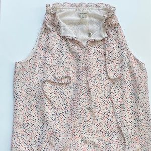 Max Studio Polka Dot Blouse (XS) never worn with tags